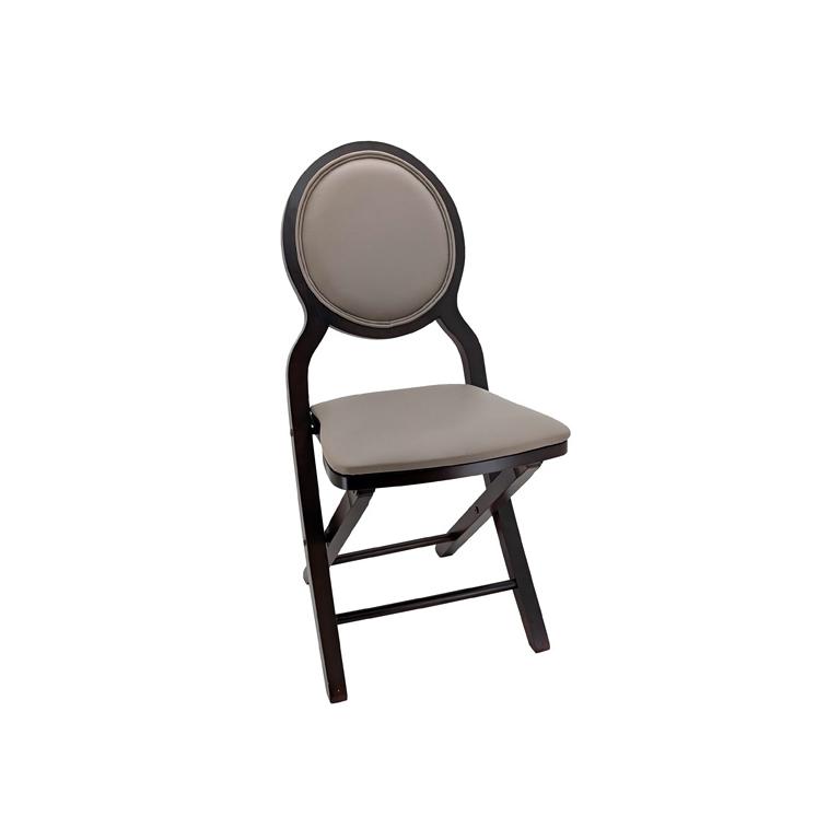 Chaise Violette - version cuir
